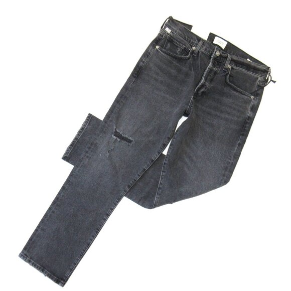 Citizens Of Humanity Denim - NWT Citizens of Humanity Emerson in Black Pepper Slim Boyfriend Crop Jeans 26